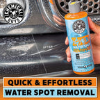 Chemical Guys Heavy Duty Water Spot Remover Gel for Paint, Glass, and Metal - Mineral and Water Spot Remover for Cars, Trucks, Motorcycles, RVs & More - 16 oz