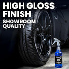 LANE'S Super Blue Tire Dressing Spray | High-Gloss Car Tire Shine Spray | No Sling, No Run, Long Lasting | Protects from Cracks & UV Rays | Non-Greasy Automotive Dressing & Cleaner | 32oz, 2 Pack