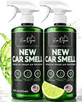 New Car Smell Spray (16oz), Made in USA | Long Lasting Car Air Fresheners Eliminates Odor - Air Fresheners for Cars, Trucks, & Other Vehicles – Fresh Scent Air Freshener Spray by Evo Dyne (2-Pack)