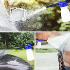 LIANXIN 37Pcs Car Wash Detailing Kit Foam Gun Sprayer Long Handle Foldable Car Wash Brush Bucket Towels Tire Brush Wash Mitt Sponge Duster Brush Car Wash Kit is Complete Car Care Tools