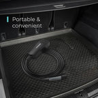 Lectron Level 1/2 (12A & 40A) Tesla NACS EV Charger - Dual-Level Electric Vehicle Charging Station with NEMA 14-50/5-15 Plug - Portable Electric Car Charger for All NACS Electric Vehicles