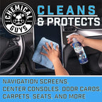 Chemical Guys Total Interior Cleaner & Protectant 16 oz with Professional Grade Microfiber Towel - Car Interior Cleaning Kit for Dash, Seats, Carpet, Glass, Vinyl, Leather, and Plastic
