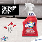 Resolve Professional Strength Spot and Stain Carpet Cleaner, Carpet Cleaner, Carpet Cleaner Solution, 32 Fl Oz