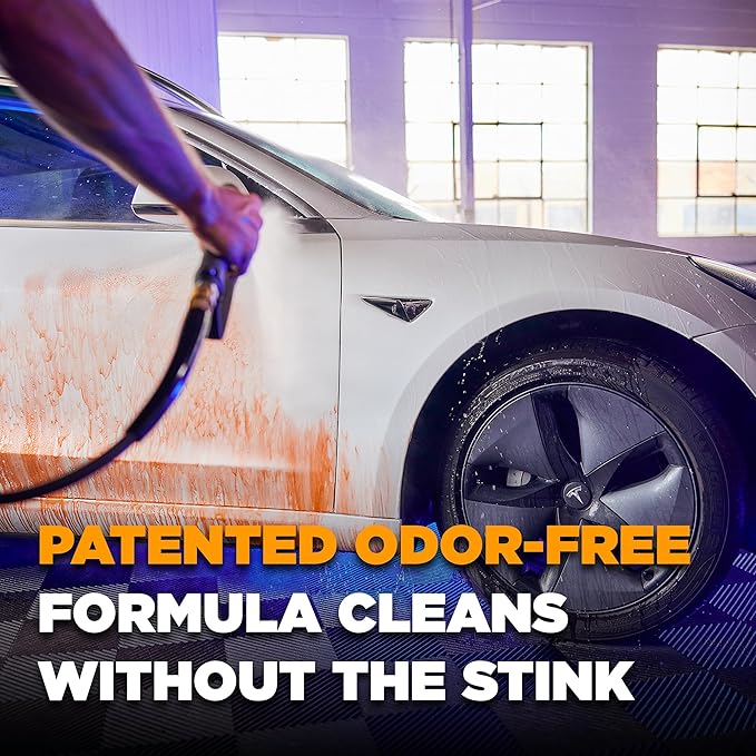 Stoner Car Care 92104-4PK Iron Remover & Wheel Cleaner – Odorless Iron Fallout & Brake Dust Remover for Paint, Wheels & Glass – pH Balanced Rust Decontaminant – Color Indicator – 22 fl oz (Pack of 4)
