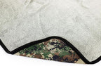 The Rag Company - Slim Dryer Towel - Special Edition Digital Woodland Camo - Ultra-Absorbent Korean Microfiber, Suede Edge, Car Drying Towel, 25" x 35" Camo