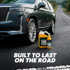 Briggs Slingless Tire Dressing – High Gloss Tire Shine Spray, Sling-Free Wet Look Finish for Tires, Rubber Moldings & Exterior Trim, Solvent-Based Formula – 128oz