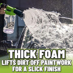 Chemical Guys Foam Blaster 6 Car Wash Gun, Chemical Guys Foam Gun, and Chenille Scratch-Free Microfiber Wash Mitt - Connects to Any Garden Hose for Thick Suds - Safe for Cars, Trucks, SUVs - 2 Items