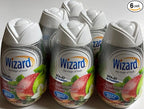Wizard The Magic of Fresh gel Air Freshener, solid air freshener 7.8 oz Apple cinnamon/vanilla bean (Pack of 6)