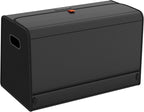 GMQ Car Trunk Organizer for SUV,Car Organizers and Storage with Collapsible Storage, Large Capacity for SUV, Truck, MPV (Carbon Black, L-21.5 * 13 * 12.5IN)