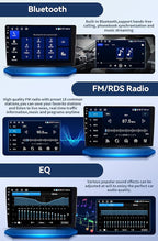 6+128G 8 Core Android 15 Car Radio Stereo for Honda Civic 2006 2007 2008 2009 2010 2011 with Wireless CarPlay Android Auto, 10.1'' Touchscreen with WiFi GPS Mirror Link Bluetooth FM RDS DSP EQ SWC