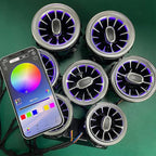 256 Colors Car Decor Interior Light, LED Turbine Air Vent Ambient Lighting Kit, Neon Atmosphere Lamp AC Accessories Fits for 2016-2022 Mercedes Benz GLC250 GLC300 GLC43 GLC63 GLC-Class X253