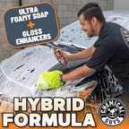 Chemical Guys CWS_808 Hybrid Foaming High Gloss Car Wash Soap (Works with Foam Cannons, Foam Guns or Bucket Washes) Safe for Cars, Trucks, Motorcycles, RVs & More, 128 fl oz (1 Gallon), Orange Scent