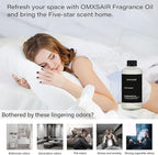 Baccarat Hotel Diffuser Oil Inspired by Baccarat NY hotel 16.9Fl Oz(500ml) - Hotel Fragrance Diffuser Oil & Home Luxury Scents - Saffron, Cedar,Ambergris Essential Oils Blend for Aromatherapy Diffuser