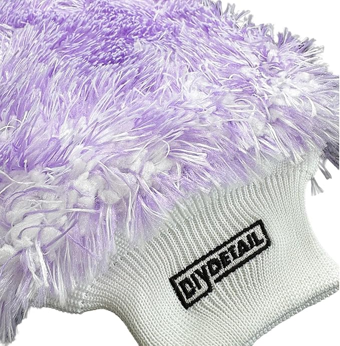 diy detail Incredible Microfiber Wash Mitt – Ultra-Soft Chenille Glove for Scratch-Free Car Washing, Detailing – High Suds Retention, Reusable & Machine Washable - 8" x 7"