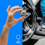 Ozium Membrane Car Vent Clip AC Air Fresheners Car Air Freshener and Car Odor Eliminator (Carbon Black, 2 Packs)