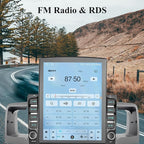 9.7" Android 15 Car Radio Compatible with Toyota Corolla 2003-2008(Non-J.B.L Version), Wireless CarPlay/Android Auto, 2G+64G, GPS, Bluetooth 5.1, Supprt Steering Wheel Control & Backup Camera