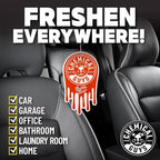 Chemical Guys Car Fresheners, Hanging Air Fresheners - Signature Scent for Cars, Trucks, SUVs, RVs, Home, Office, Work, Dorm Room, & More - 12 Pack