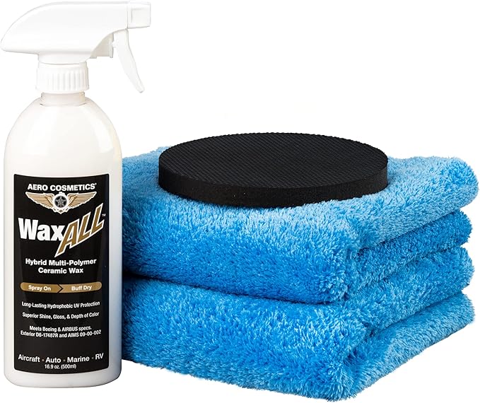 Clay As You Wax Kit Removes Overspray, Tree Sap, and other contaminants.