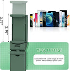 Perilogics Airplane Phone Holder Mount Universal in Flight Hands Free Viewing with Multi-Directional Dual 360 Degree Rotation (Evergreen)