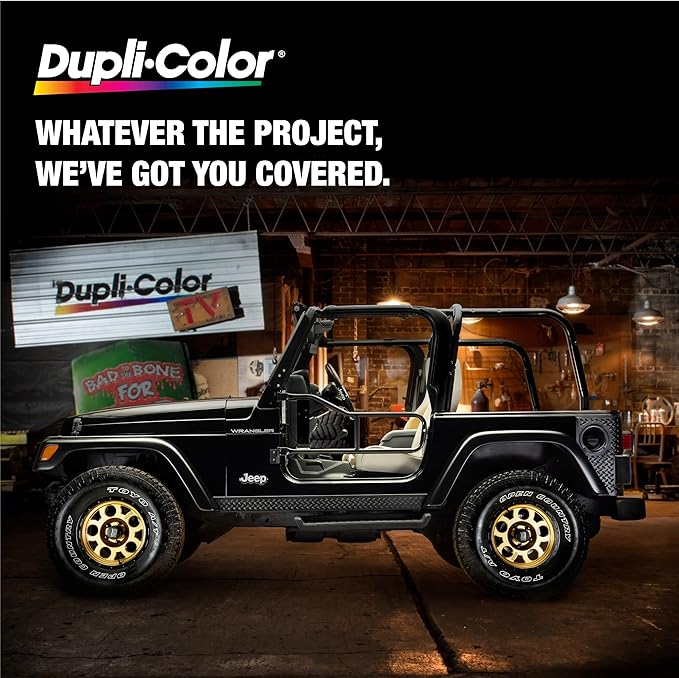 Dupli-Color DE1615-6 PK Engine Enamel Spray Paint with Ceramic - Aluminum - 12 oz Aerosol Can Pack of 6