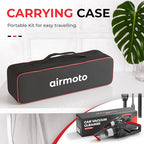 Airmoto Car Vacuum Cleaner High Power with 16 Ft Cord - 12V Portable Handheld Vacuum Cleaner - Dust Buster with Strong Suction - Car Accessories for Women and Men
