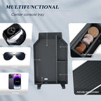 BIBIBO 2Packs 2025 2026 X3 G45 Center Console Organizer for 2025 2026 BMW X3 G45 (30 xDrive/M50 xDrive) Central Trays+ Insert Cup Holder Organizer 2026 BMW X3 G45 Accessories