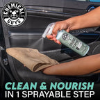Chemical Guys SPI_103_1602 Sprayable Leather Cleaner and Conditioner in One for Car Interiors, Apparel, and More (Works on Natural, Synthetic, Pleather, and More) Leather Scent, (2 Pack) 16 fl oz