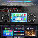 (8Core + 64GB) Car Radio Stereo for Toyota Scion XB 2007-2019, 7" QLED Touchscreen with Wireless CarPlay & Android Auto& Mirror Link, Android 15 System