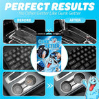 Car Cleaning Gel 12 Pack for Those Hard to Reach Places, Automotive Cup Holder Electronic Keyboard Office, Slime Gel Cleaner Dust Crumb Removal (Resealable Pouch, Blue, 3oz) 12 Pack