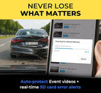 BlackVue DR590X-2CH Plus 64GB Dash Cam - FHD Dash Cam Front and Rear, STARVIS, Free Hardwire Cable & SD Card, Built-in Wi-Fi, Parking Mode Support, App Control Dashcam