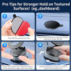Car Phone Holder for Magsafe, Foldable Suction Cup Phone Mount 360° Adjustable Vacuum Magnetic Phone Holder, Cell Phone Holders for Your Car Compatible with iPhone 17 Pro Max 16 15 14 13 12