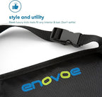 Enovoe Kick Mats Back Seat Protector for Kids - 2 Pack - Premium Quality Car Seat Back Cover Offers Waterproof Protection of Your Upholstery from Mud and Scratches - Backseats Kick Protector for Child