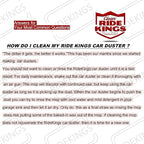 Car Duster Exterior Scratch Free,Soft Car Brush Kit for Truck,SUV,RV and Motorcycle,Wax Cotton Hair,Dusters with Extendable Handle,Duster for Cleaning,Dust Pollen Removing,No Lint