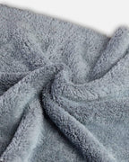 Adam's Borderless Grey Microfiber Towel (12pk) - Premium Ultra Soft Car Detailng Towel Cloths, 480gsm - Safe for Car Wash, Home Cleaning & Pet Drying Cloths (16 Inch x 16 Inch)