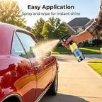 Quick Coat Ceramic Spray Coating for Cars, High Gloss Car Paint Restorer, Hydrophobic Shine Protection, Easy Spray & Wipe Car Polish, Safe for All Paint Colors, 120ml(3PCS)