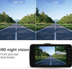 Dash Camera Front and Inside Dash Cam for Car Security 1080P Video Recorder with Audio Plug and Play, WDR, Night Vision, G-Sensor Auto Lock, 2 Inch Screen Vehicle Security