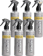 Flitz Ceramic Sealant - 8oz Bottle of USA-Made Ceramic Coating for Cars, Boats, Glass - Repels Water, Polishes, and Protects for 1 Year - Ceramic Car Spray (6 Pack)