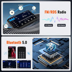 [4+64G] Realdio Android 15 Car Radio for Ford Ranger 2011-2015 with Wireless CarPlay Android Auto, 9 Inch Touch Screen Car Stereo for Ford Ranger with GPS WiFi, Bluetooth 5.0 FM/RDS 32EQ Backup Camera