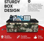 FORTEM Trunk Organizer For SUV Car Trunk Organizer, Foldable Storage, Car Accessories for Women Men, Collapsible Bag, Perfect Christmas Gifts, 600D Oxford, Non Slip Bottom, Straps, Soft Cover (85L)