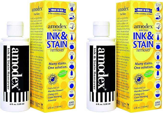 Amodex Products Inc 104 Ink & Stain Remover 4oz (Pack of 2)