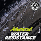 Chemical Guys Galactic Black Wet Look Tire Shine Dressing, 16 fl oz + Wonder Wave Durafoam Contoured Large Tire Dressing Applicator Pad, Pack of 2 - HOL457
