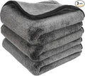 GTF Microfiber Car Cleaning Cloths, Upgraded 1200gsm Ultra-Thick Cars Drying Towel Microfiber Cloth for Car and Home Polishing Washing and Detailing 16'' x 16''(3 Pack)