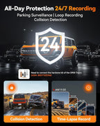 WOLFBOX G900 Tripro Bumper Version 3 Channel 4K Mirror Dash Cam, 8MP STARVIS 2 IMX678 Night Vision, 4K+2.5K+1080P Front and Rear Bumper Dash Cam, 5.8GHz WiFi, Voice Control, Includes 256GB Card & GPS