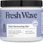 Fresh Wave Lavender Odor Removing Gel, 15 oz. | Odor Absorbers for Home | Safer Odor Relief | Natural Plant-Based Odor Eliminator | Every 15 oz. Lasts 30-60 Days | for Cooking, Trash & Pets