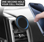 Surfcabin CNC Vent Phone Holder, Magnetic Car Air Vent Phone Holder Cradles Mount Compatible with F150 2015-2020 & Super Duty F250 F350 F450 2017-2021 Universal Bracket Stand for iPhone & Android