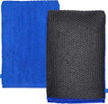 2 Pack Clay Mitt, Microfiber Clay Bar for Car Detailing, Reusable Clay Bar Glove Clay Towel, Scratch-Free Safe Clay Eraser Mitt for Cars Paint Polishing