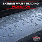 Swift SiO2 Ceramic Waterless Car Wash & Quick Detail Spray (16 Oz) – Hydrophobic Topcoat Sealant | High-Gloss Nano Coating Layer | Repels Dirt & Rain | 3-in-1 Formula Cleans, Polishes, & Protects!