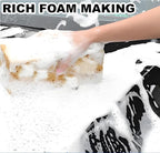 Car Wash Sponges, 5 Pack, Extra Soft Coral, Scratch Free, 8.3x4.38x2.8 inches, Great for Sensitive Surfaces