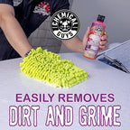 Chemical Guys CWS21564BK Car Wash Detailing Bucket, Mitt & Accessories Bundle (6 Items) Featuring Sticky Snowball Ultra Snow Foam Car Wash Soap 64 oz (.5 Gal) - Works on Cars, Trucks, SUVs, RVs & More