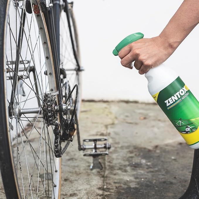 Sisbrill Zentox Neutral Motorcycle Degreaser & Cleaner – Chain, Chassis & Engine Waterless Concentrate – Pack of 2 (33 fl oz each)